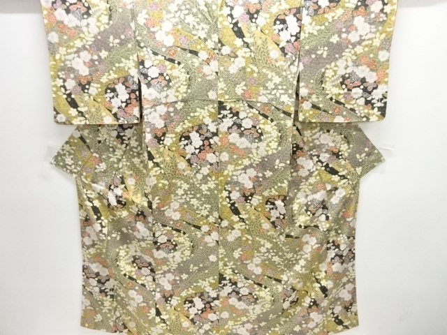 辻ヶ花模様小紋着物